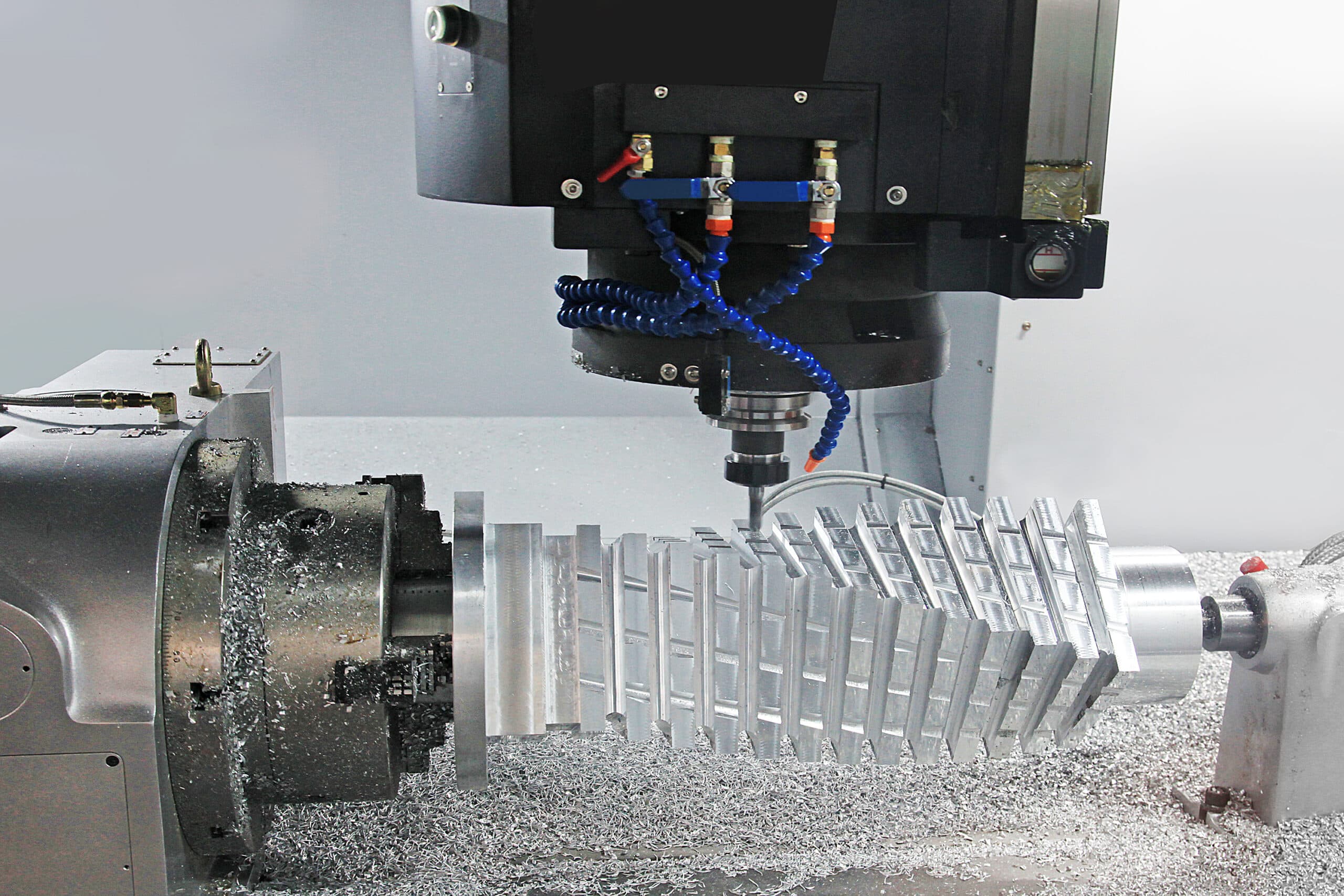 Metal fabrication in the B & K shop