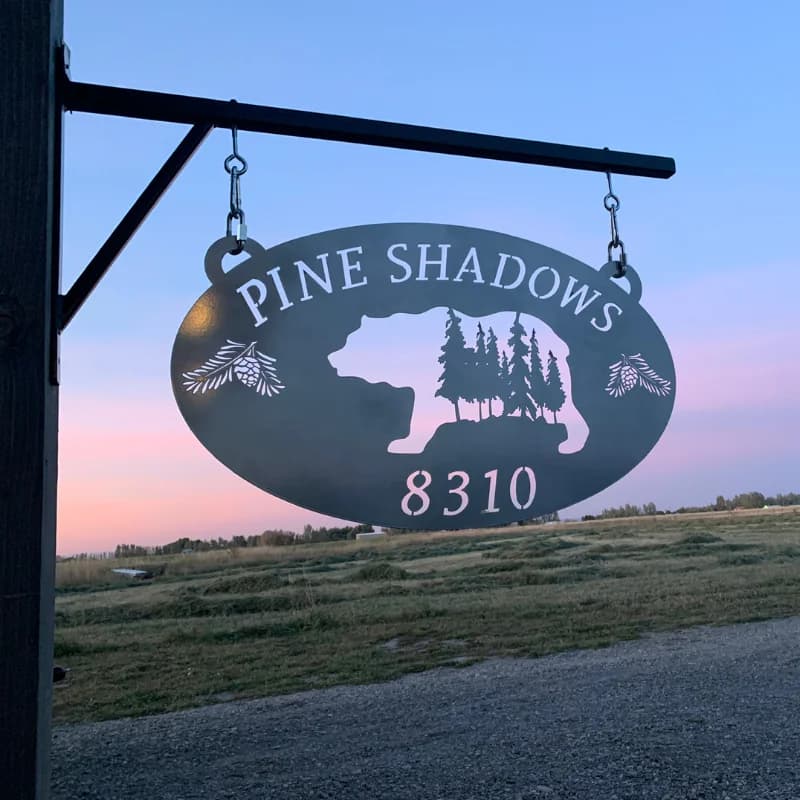 Pine Shadows by B & K Metal Works